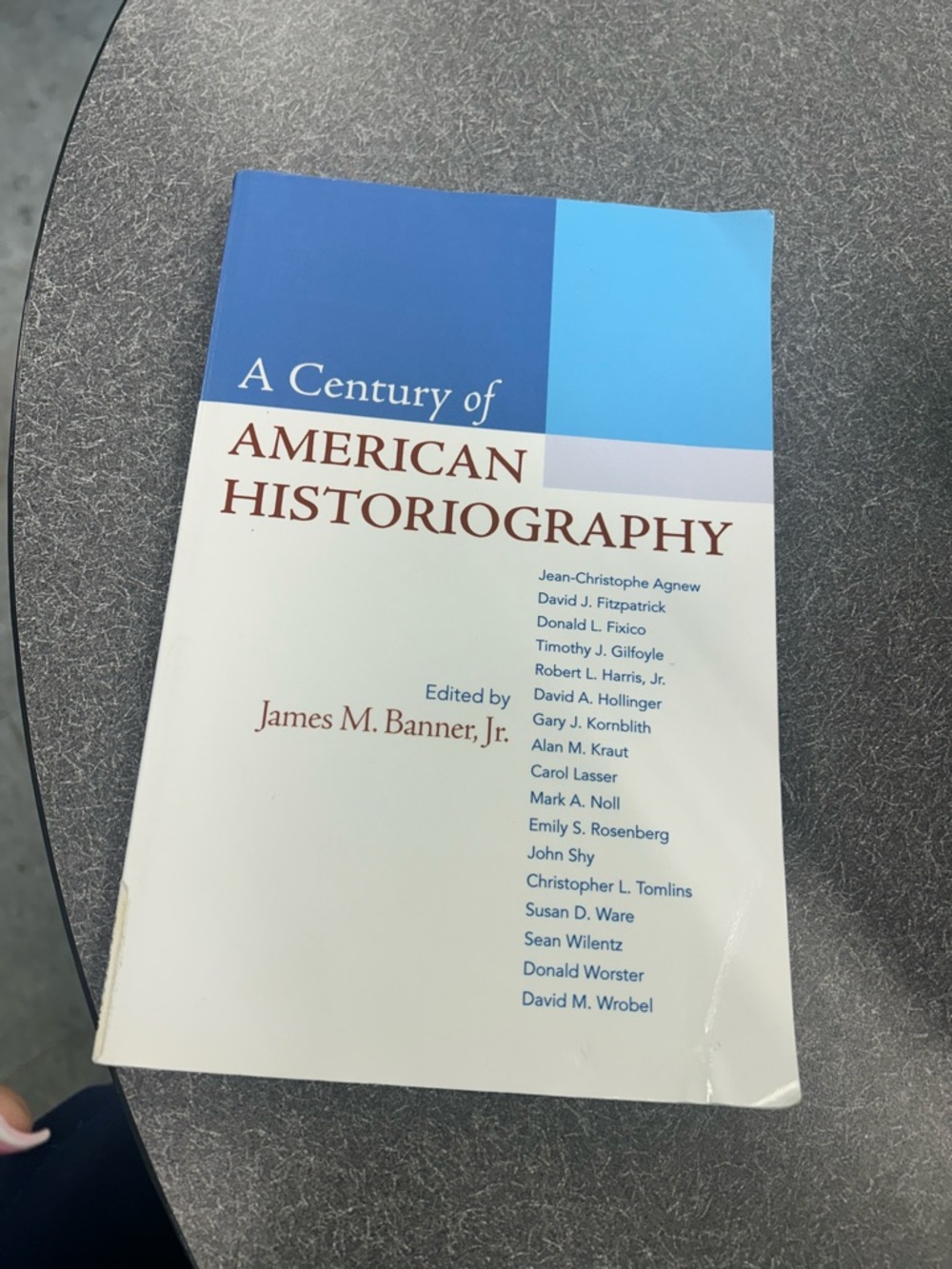 A century of American historiography  books